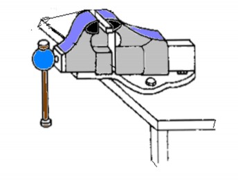 Thiết bị gia công nguội Hình 9 1 Êtô Lắp đặt trên nền cứng vững chịu 1
