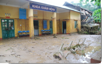 Hình3 11 Bệnh viên y học cổ truyền bị ngập sâu trong bùn Tháng 5 2011  Sau 1