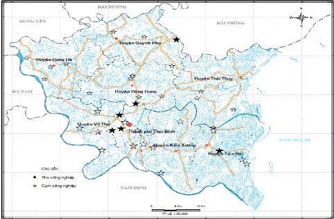 Hình 3 1 Vị trí các nguồn thải chính đổ vào các hệ thống sông ngòi Nguồn 1