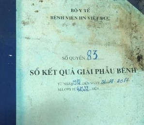 Hình 2 1 Sổ kết quả giải phẫu bệnh 01 2009 – 01 2011 Trong hơn 40000 kết 1