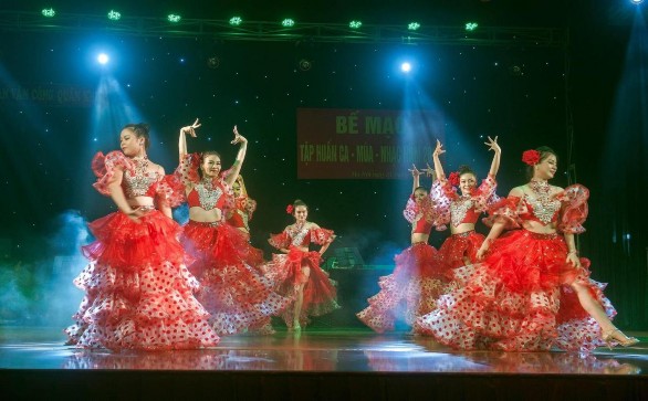 Hình 1 3 Tập huấn chuyên môn năm 2018 Nguồn Đoàn Văn công Quân khu 1 cung cấp 3