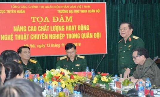 Hình 3 20 Thượng Tướng Nguyễn Trọng Nghĩa Phó Chủ nhiệm TCCT phát biểu tại 2