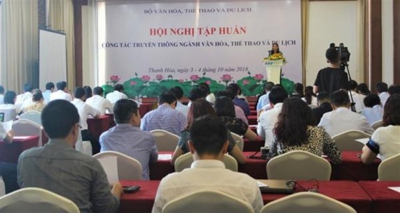 Ảnh 1 Hội nghị tập huấn công tác truyền thông ngành VHTTDL năm 2018 Ảnh 2 10