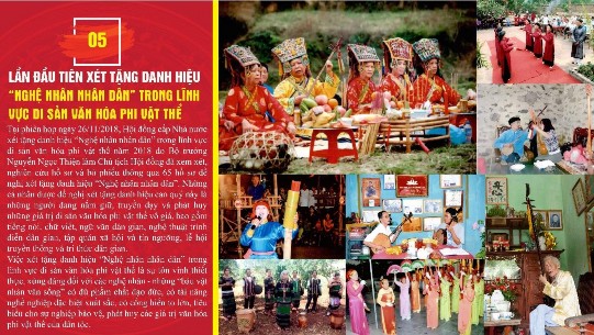 8 3 SỰ KIỆN VĂN HÓA TIÊU BIỂU NĂM 2019 CỦA NGÀNH VHTTDL PHỤ LỤC 9 MỘT SỐ 3