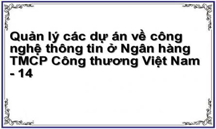Quản lý các dự án về công nghệ thông tin ở Ngân hàng TMCP Công thương Việt Nam - 14