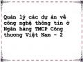 Quản lý các dự án về công nghệ thông tin ở Ngân hàng TMCP Công thương Việt Nam - 2