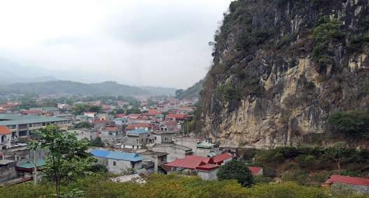 Một góc thị trấn Đồng Mỏ huyện Chi Lăng Nguồn Ảnh của đề tài Biến 5