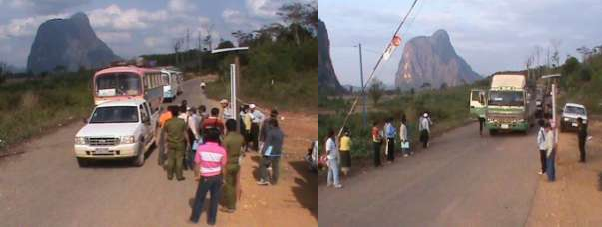 Ảnh 7 Quá trình di chuyển dân từ nơi ở cũ đến bản Phonesavat Người chụp 2