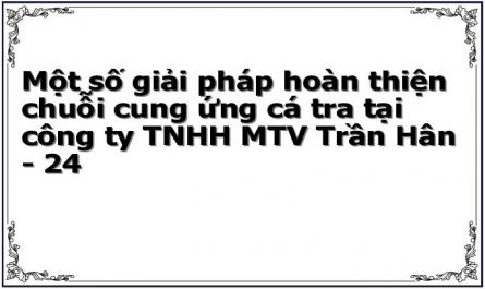 Một số giải pháp hoàn thiện chuỗi cung ứng cá tra tại công ty TNHH MTV Trần Hân - 24