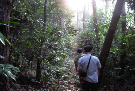 Đường mòn đi Hồ Xạ Hương Hồ Xạ Hương Tuyến1 Văn phòng VQG – Trung tâm 1