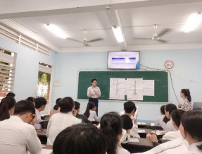 Hoạt động trải nghiệm giờ học địa lí tại THPT Ung Văn Khiêm Hoạt động 11