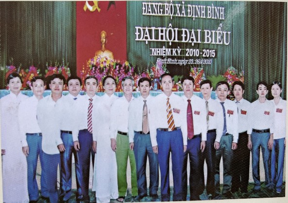 Đại hội Đại biểu xã Định Bình Nhiệm kỳ 2005 2010 và 2010 2015 Đại 9