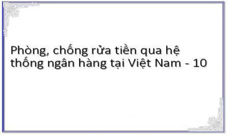Một Số Giải Pháp Về Phòng, Chống Rửa Tiền Ở Việt Nam Trong Thời Gian Tới