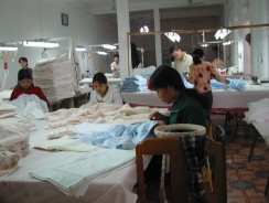 Hình 6 Thêu được thực hiện trong từng Hình 7 Những Xí nghiệp thêu ren gia 4