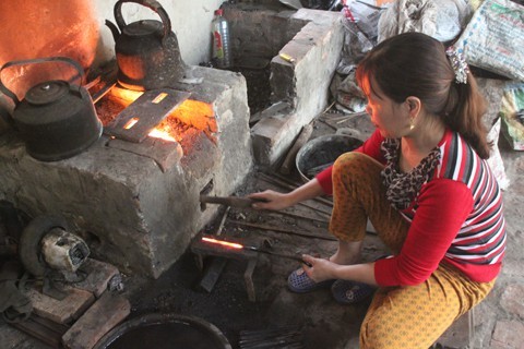 Hình 21 Lò nung sắt của làng dũa An Đổ Bình Lục Nguồn Kienthuc net vn Hình 1