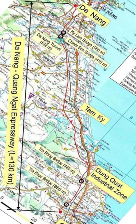 Nguồn Nippon Koei Co Ltd ITOCHU Corporation 2007 Study on Da Nang Quang Ngai Expressway 2