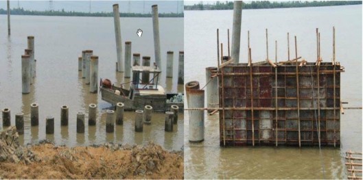 Hình 1 5 – Công trình móng trụ cầu sử dụng cọc ống bê tông ly tâm ứng suất 5