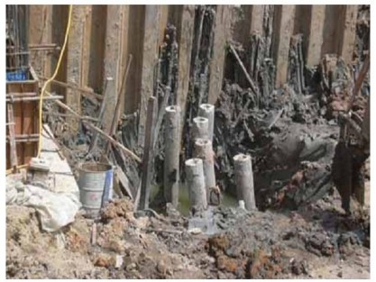 Hình 1 16 – Hình ảnh 3 cọc bị gãy Kok 2009 11