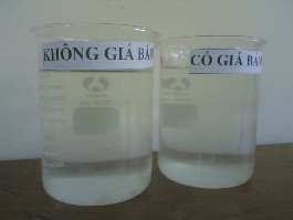 Hình 4 37 Nước thải đầu vào và nước thải đầu ra của bể keo tụ điện 2