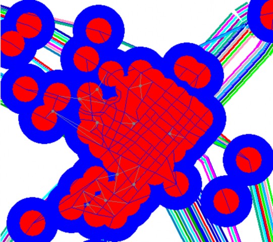 Hình 4 26 Mật độ bao phủ mạng lưới xe buýt Quận 3 được bao phủ hoàn toàn 3