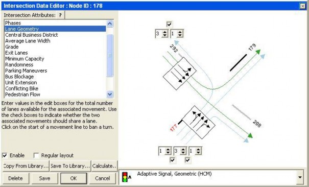 Hình 4 46 Hướng di chuyển nút giao ngã 4 NKKN – ĐBP Kết quả xuất ra Lưu lượng 5