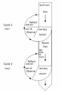 Các tác giả này tìm hiểu sự áp dụng mô hình Nghiên cứu hành động trong một 2
