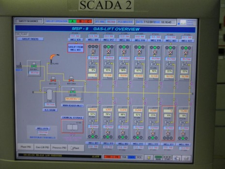 Hình I 3 6 Màn hình SCADA điều khiển CHƯƠNG 4 HỆ THỐNG AN TOÀN TRÊN GIÀN 1