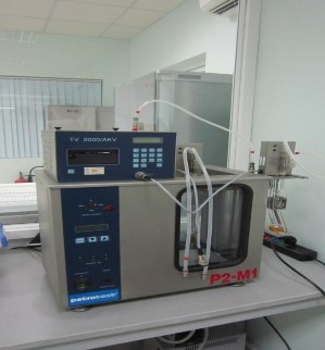 Hình II 1 11 Máy đo độ nhớt Máy soi màu dựa vào màu sắc của xăng dầu để 10