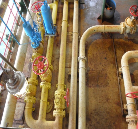 Hình I 2 9 Các đường ống công nghệ chính 2 4 1 1 Đường xả Dẫn dầu từ 1