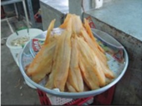 C Khô cá lóc bông được bán lẻ ở chợ d Khô cá lóc được bày bán cùng với 9