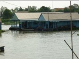 C Mô hình nuôi ao nổi d Mô hình nuôi lồng bè e Mô hình nuôi ao đất f Mô hình 11