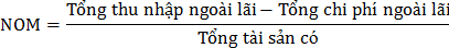 Tỷ lệ thu lãi biên ròng NIM thu ngoài lãi biên ròng NOM phản ánh năng lực 2
