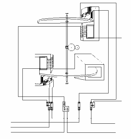 Công tơ này có 2 phần tử Phần động gồm 2 đĩa nhôm được gắn vào cùng 1