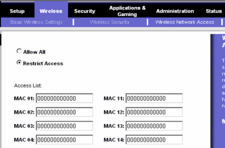 Ngoài ra bạn cũng có thể đặt các biện pháp bảo mật như đặt bảng lọc 16