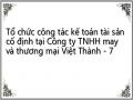 Tổ chức công tác kế toán tài sản cố định tại Công ty TNHH may và thương mại Việt Thành - 7