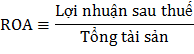 ROE Là chỉ số phản ánh hiệu quả của vốn chủ sở hữu đo lường hiệu 1