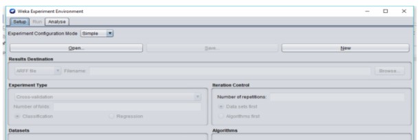 Hình 3 2 Giao diện chức năng Experimenter Chức năng Knowledge Flow Thiết kế 2
