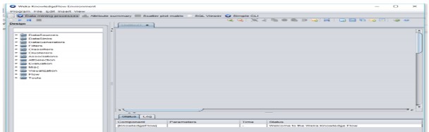 Hình 3 3 Giao diện Chức năng Knowledge Flow Chức năng Workbench Tổng hợp các 3