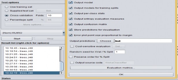 Sau đó chúng ta click vào start để bắt đầu xây dựng cây quyết định Sau khi 9