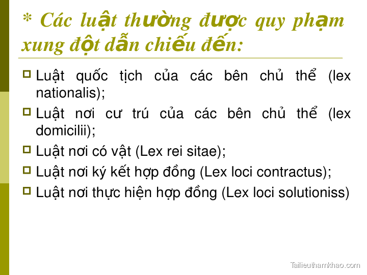 Bai giang bai 1 mot so van de li luan ve luat kinh doanh quoc te gv mai xuan minh trang 10