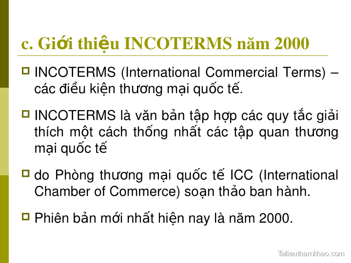 Bai giang bai 1 mot so van de li luan ve luat kinh doanh quoc te gv mai xuan minh trang 15