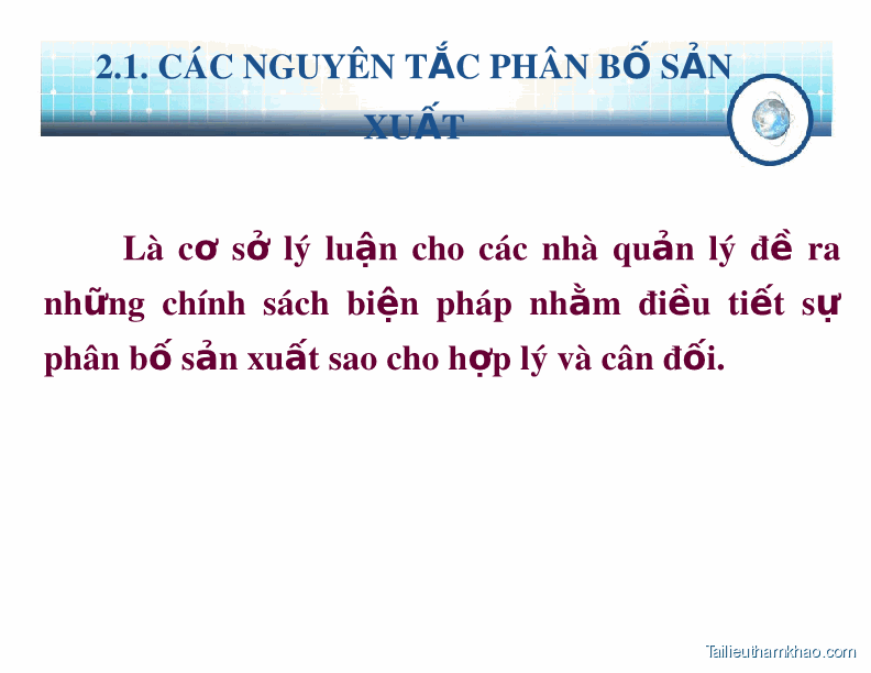 Bai giang chuong 2 nhung van de ly luan ve to chuc lanh tho trang 3