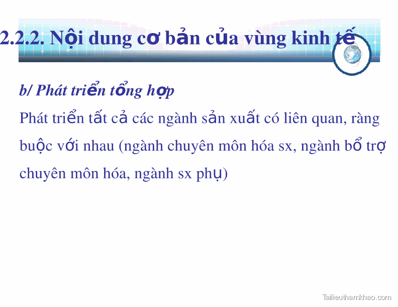 Bai giang chuong 2 nhung van de ly luan ve to chuc lanh tho trang 13