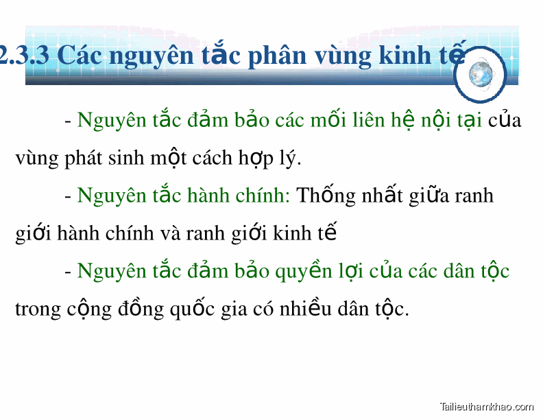 Bai giang chuong 2 nhung van de ly luan ve to chuc lanh tho trang 22