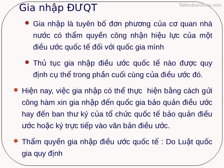 Gia Nhập Đưqt  Gia Nhập Là Tuyên Bố Đơn Phương Của Cơ Quan Nhà