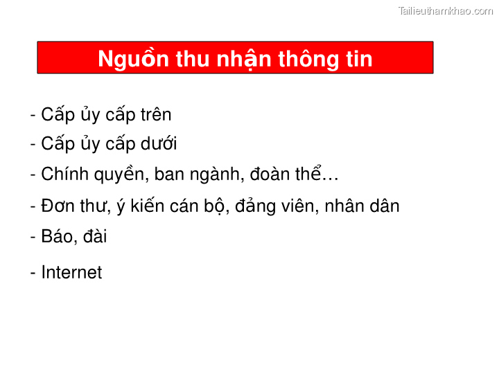 Bai giang ly luan va nghiep vu cong tac dang bai 16 dang cong tac van phong cap uy ky thuat soan thao van ban cua dang o co so trang 19