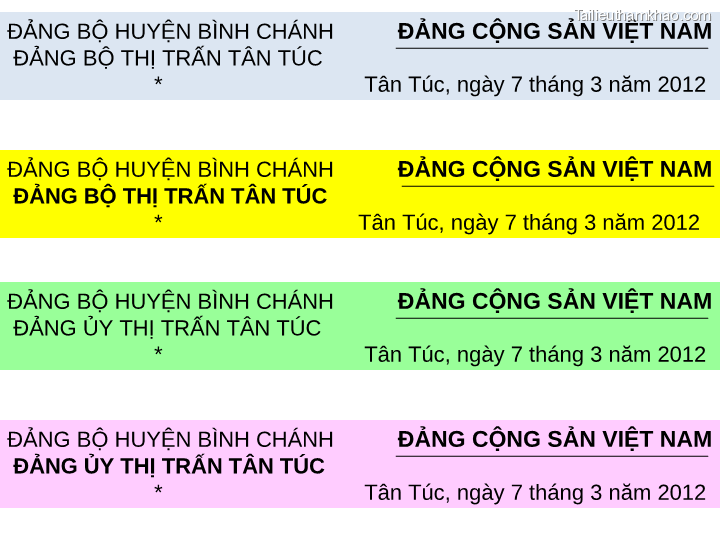 Bai giang ly luan va nghiep vu cong tac dang bai 16 dang cong tac van phong cap uy ky thuat soan thao van ban cua dang o co so trang 60