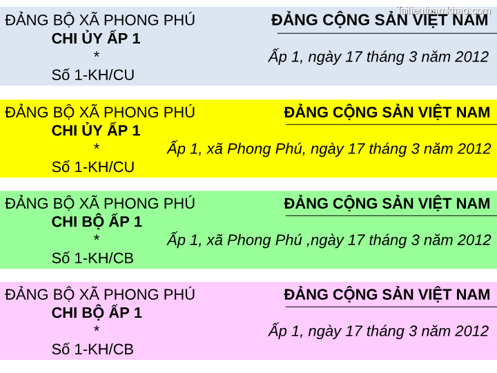 Bai giang ly luan va nghiep vu cong tac dang bai 16 dang cong tac van phong cap uy ky thuat soan thao van ban cua dang o co so trang 66