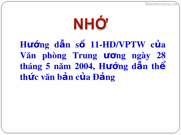 Bai giang ly luan va nghiep vu cong tac dang bai 17 bai tap van ban trang 4