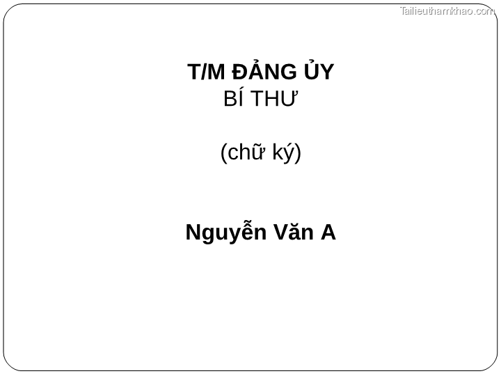 Bai giang ly luan va nghiep vu cong tac dang bai 17 bai tap van ban trang 24